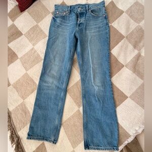 Gap 90’s Straight High Rise Jeans 28 | 6 Petite